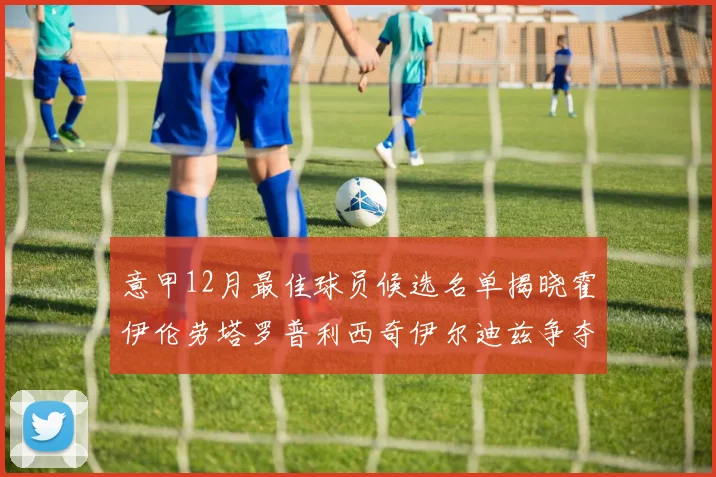 意甲12月最佳球员候选名单揭晓霍伊伦劳塔罗普利西奇伊尔迪兹争夺荣誉